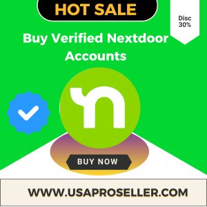 Buy Verified Nextdoor Accounts